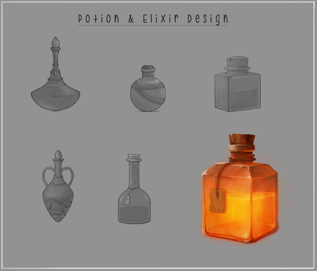 concept art Vials
